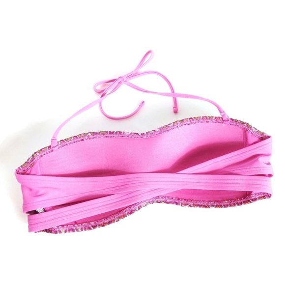 Aerie • Crochet Chevron Bandeau Bikini Top - Picture 4 of 8